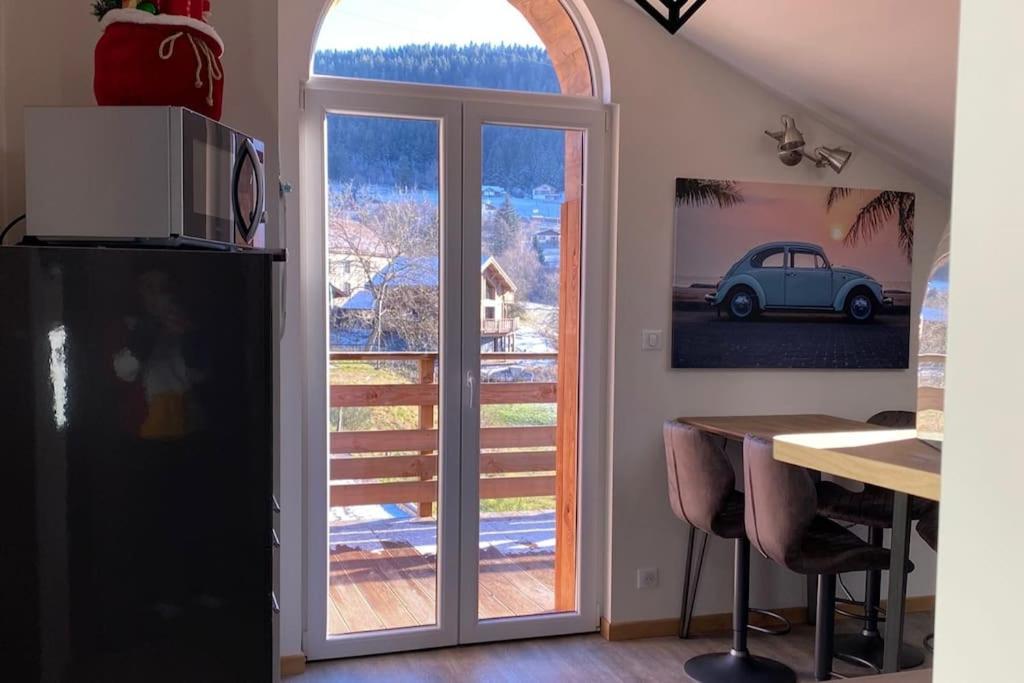 Le Martin Pecheur - Appartement Gérardmer Eksteriør bilde